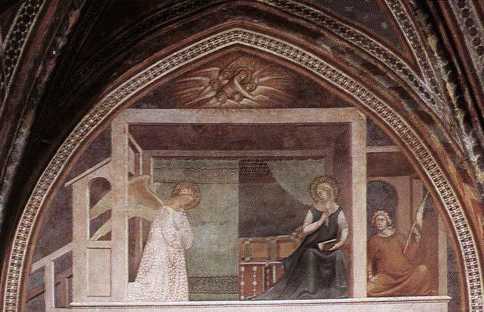 Barna da Siena The Annunciation oil painting picture